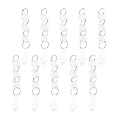 10pcs  Bag Acrylic Bead Strands Chandelier Bead Lamp Chain Wedding Party Decoration