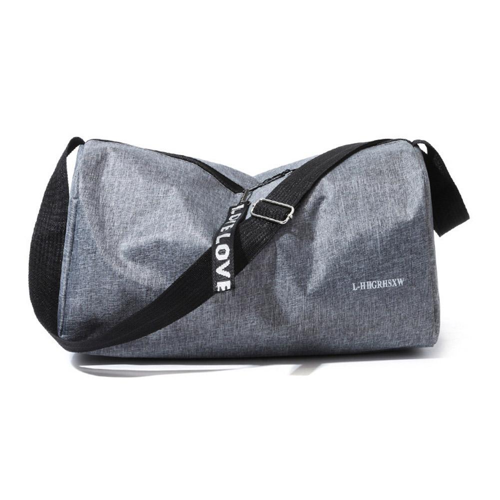 Portable Outdoor Fitness Gym Bags Multifunction Fitness Travel Handbag Nylon Adjustable Strap For Weekend Training