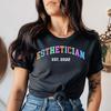 Esthetician Tee | Personalized, Esthetician T-Shirt, Salon Shirt, Beauty Industry, Esthetician Gifts, Salon Gifts