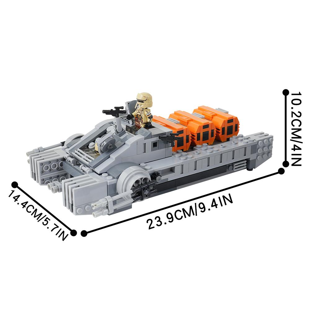 

MOOXI Звездные войны Аэрокрафт MOC Модель Кирпич DIY Диорама Взрослые Дети Игрушки Набор Строительных Блоков Монтессори Подарки Украшение Комнаты