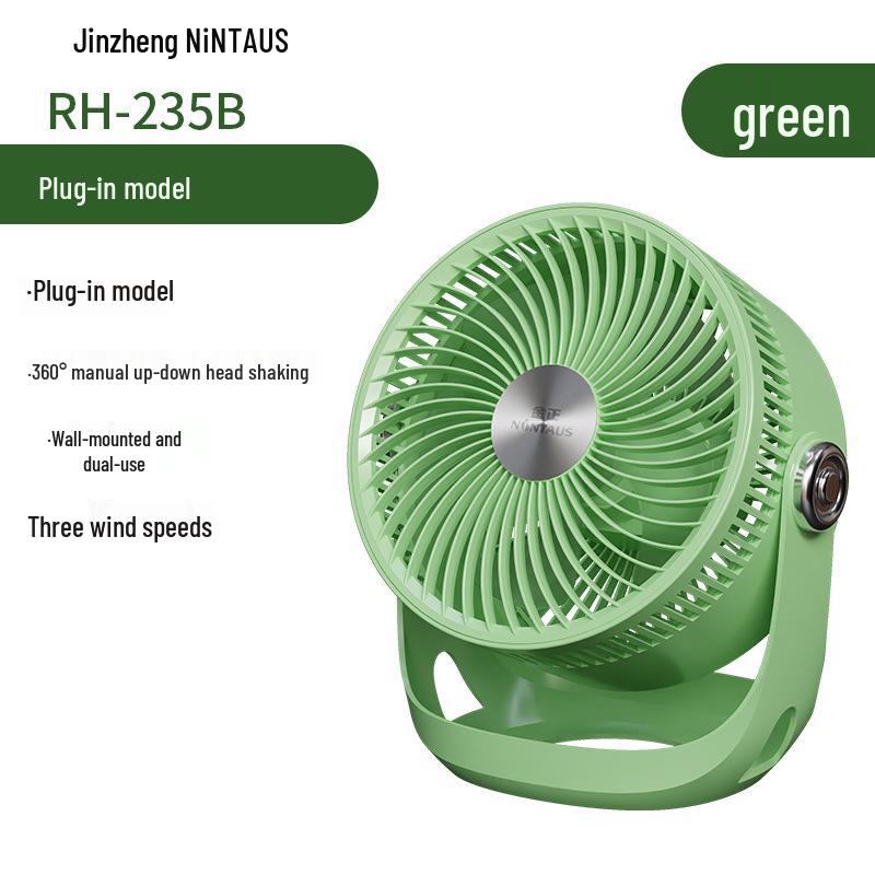 

Jinzheng Перезаряжаемый и работающий от сети Портативный настольный вентилятор для общежитий и улицы 186x125x215