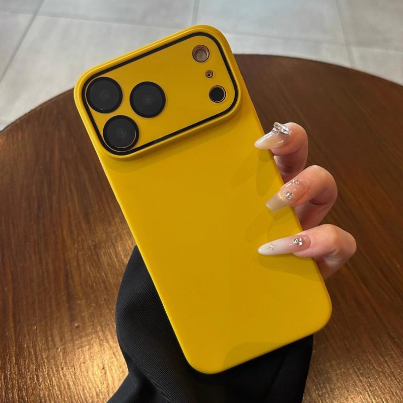 Luxury Matte Slim Hard PC Shockproof Phone Case For iPhone 17 16 15 14 13 12 11 Pro Max Glass Lens Camera Protection Back Cover