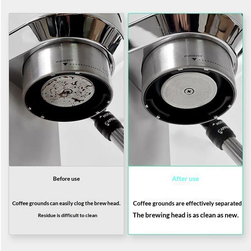 Upgrade Your Breville with Espresso Coffee Puck Screen 0.2mm Reusable Filter Holder