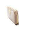 Used Prada PRADA 6-ring key case, round zipper, leather, pink, 1PG604 /MI OS OH