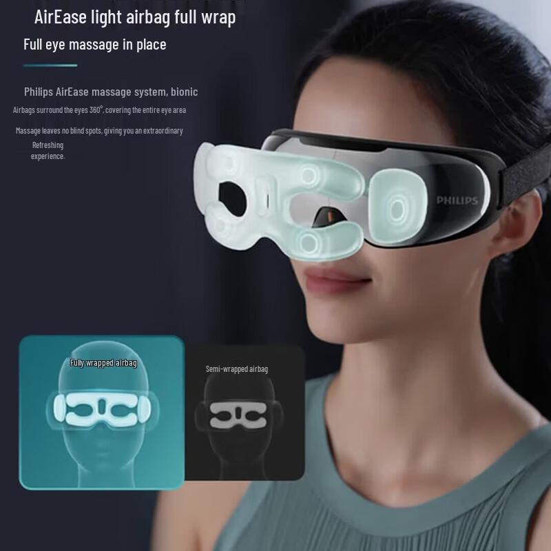 Philips Full-Wrap Airbag Eye Massager CN plug (adapter included)