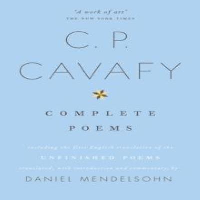 The Complete Poems of C.P. Cavafy Paperback Book 9780007523375