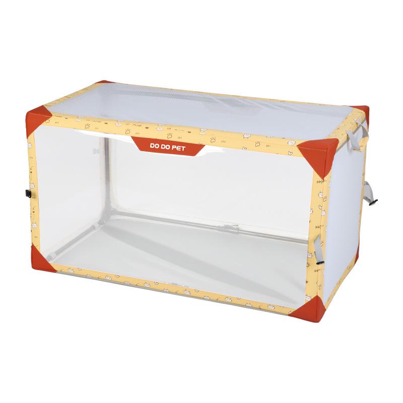 DODOPET Cat Competition Cage: Transparent, Portable, No-Assembly Display for Professional Events