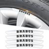 4Pcs Car Wheel Badge Sticker Emblem for Mercedes benz AMG Brabus 4 MATIC W124 W205 W211 W203 W204 W168 CLA CLK CLS GLA GLC C180