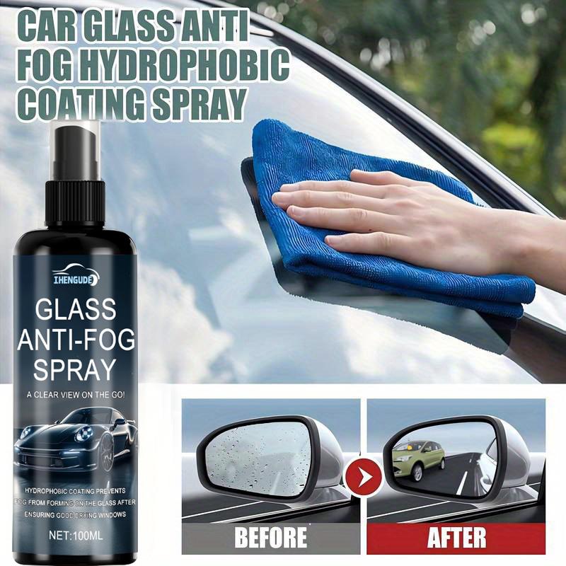 Anti-Fog Coating - Innovative Formula Creates an Invisible Barrier, Rainproof and Waterproof Spray, Resists Rain and Water Stains, Ensures
