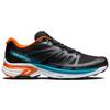 SALOMON XT-Wings 2 Comfortable Fabric Durable Low-Top Trail Running Shoes Unisex Sneakers Black Blue Orange 412347