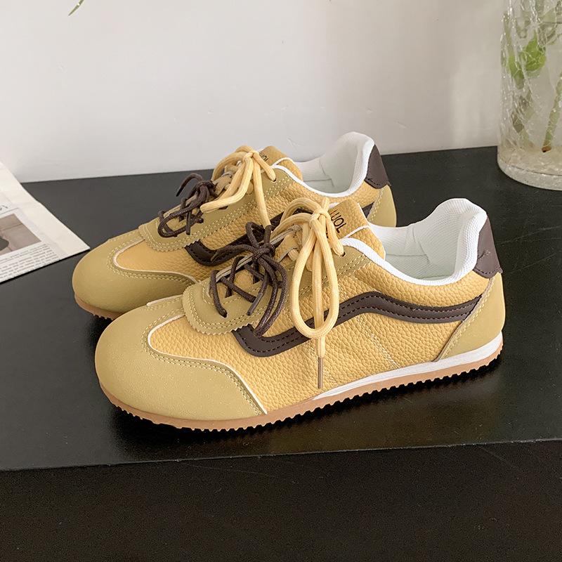 2025 new retro Dexun shoes versatile soft sole comfortable casual sports shoes board shoes Forrest Gump shoes little white shoes women's shoes
