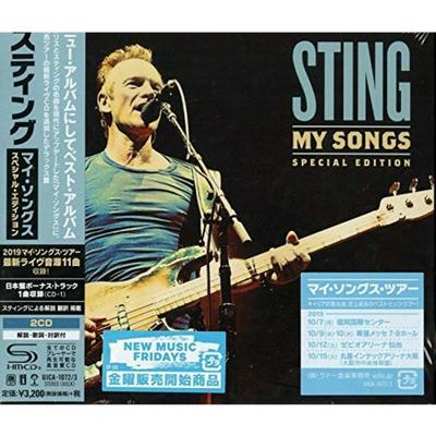 STING - My Songs - SPECIAL EDITION JAPAN 2 SHM-CD BONUS TRACK NEU