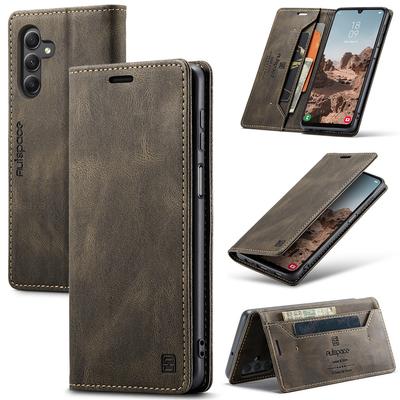 Pour Samsung Galaxy A35 5G Étui Flip Cuir Housse de Téléphone Pour Samsung Galaxy A35 5G Étui De Luxe Magnétique Flip Portefeuille Coque
