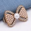 Pearls Bows Trousers Waist Tightener Detachable Jeans Waist Buckle Button Pins No Sewing Required Jeans Button Pin