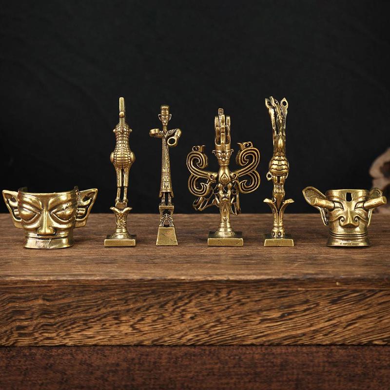 

Sanxingdui Creative Statue Decoration Blessing Mask And Other 7 Kinds Of Optional