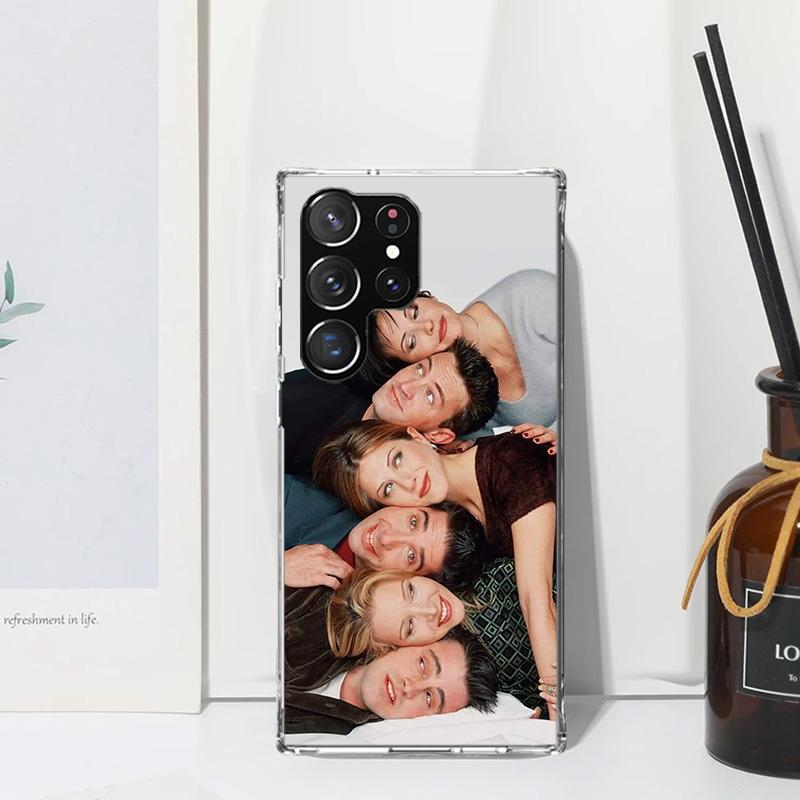 Friends Tv Show Funny Family Phone Case For Samsung Galaxy S26 S25 Edge S24 FE S23 S22 Ultra S21 Plus S20 + Art Fundas Back Cove