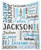 20 Colors Customized Children Adults Name Flannel Blanket Custom Personalized Day Gifts Blanket Cover Fleece Picnic Travel
