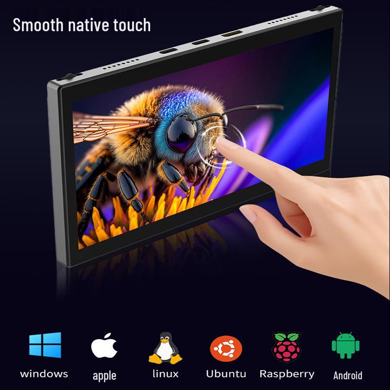 7" 1280x800 Type-C Touchscreen Portable Monitor for PS4/Secondary Display