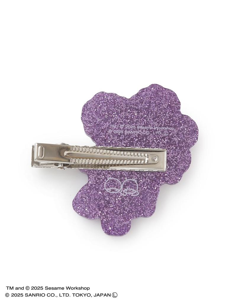 [Abby X Little Twin Stars] Glitter Acrylic Hair Clip Set SSMUGG256474MIXF