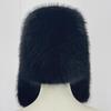Uomo Donna Inverno Cappello da Trapper Cappello da Pilota Unisex Caldo Pelliccia Sintetica Protezione Orecchie Antivento Cappellino da Trooper Bomber