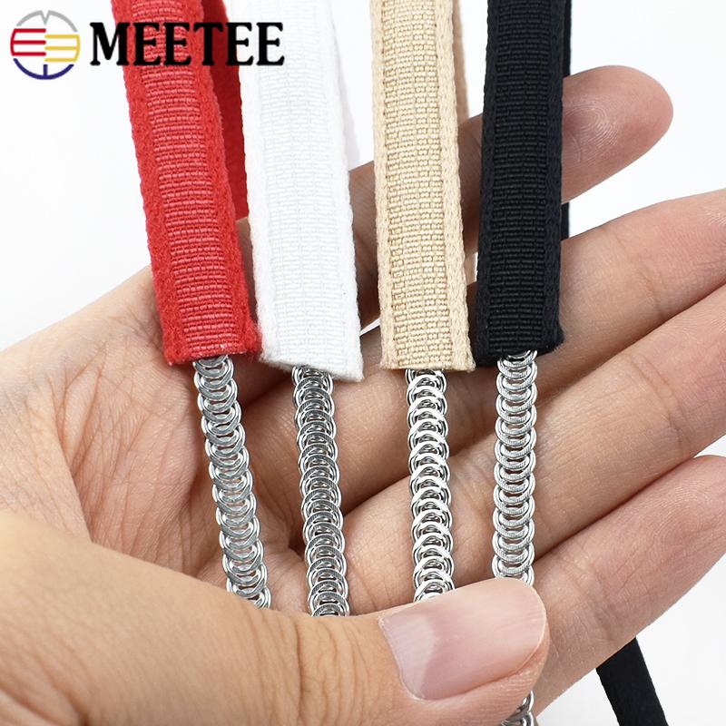 5/10/20M 10mm Schlauchförmiges Nylongurtband für Unterwäsche Schultergurte Band Kleid Schrägband DIY Nähzubehör