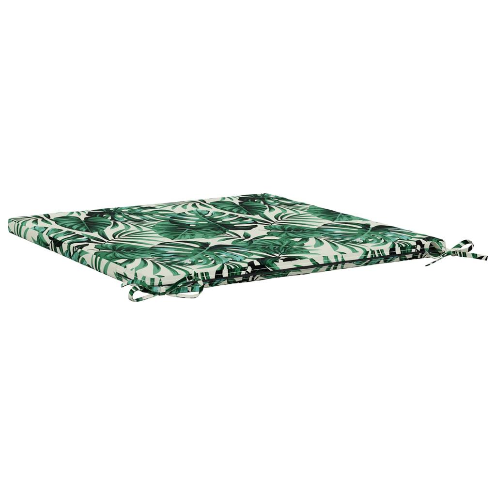 4 piece seat cushions SOEST 4 pcs. 100percent  polyester leaf pattern