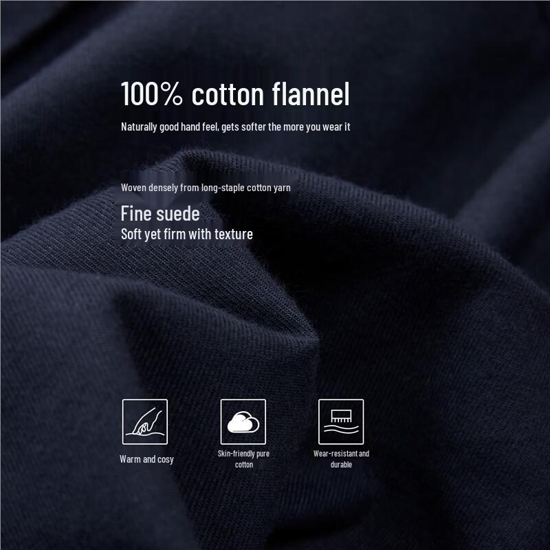 Giordano Men s Flannel Long-Sleeve Shirt L