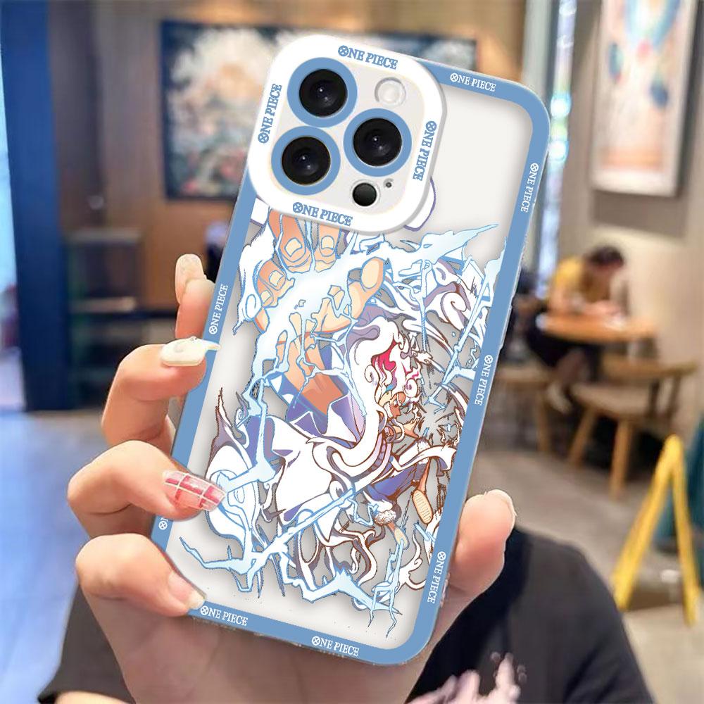 One P-Piece Luffy Zoro Gear 5 Clear Phone Case For Infinix HOT ZERO 60 50 40I 40 30 30I 20I 20S 12 11S TECNO SPARK 10 20 Cover