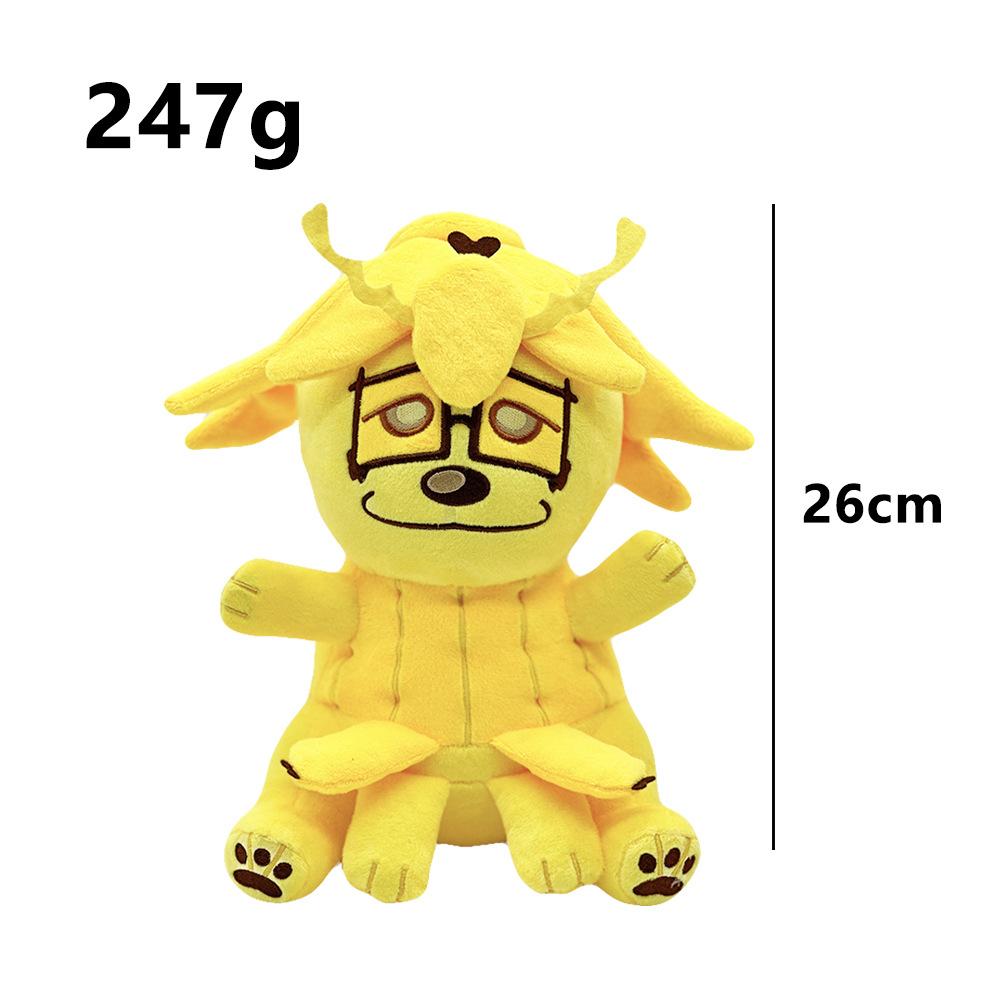 New Regretevator Gnarpy Plush Game Peripheral Green Kitten Plush Doll