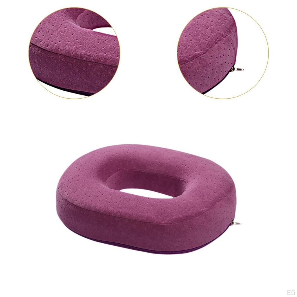 Donut -Pillow -Serch Cushion -Sating Block Breathable Remuneable Coverage Memory Foam Or