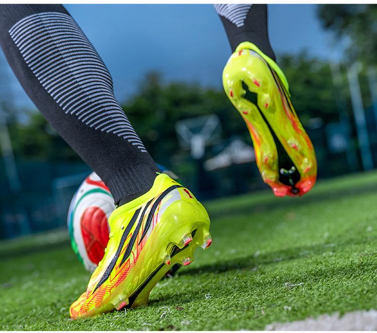F50 Men's FG Long Stud Football Boots - Lightweight, Breathable, Lace-up Training Shoes for Artificial and Natural Grass
