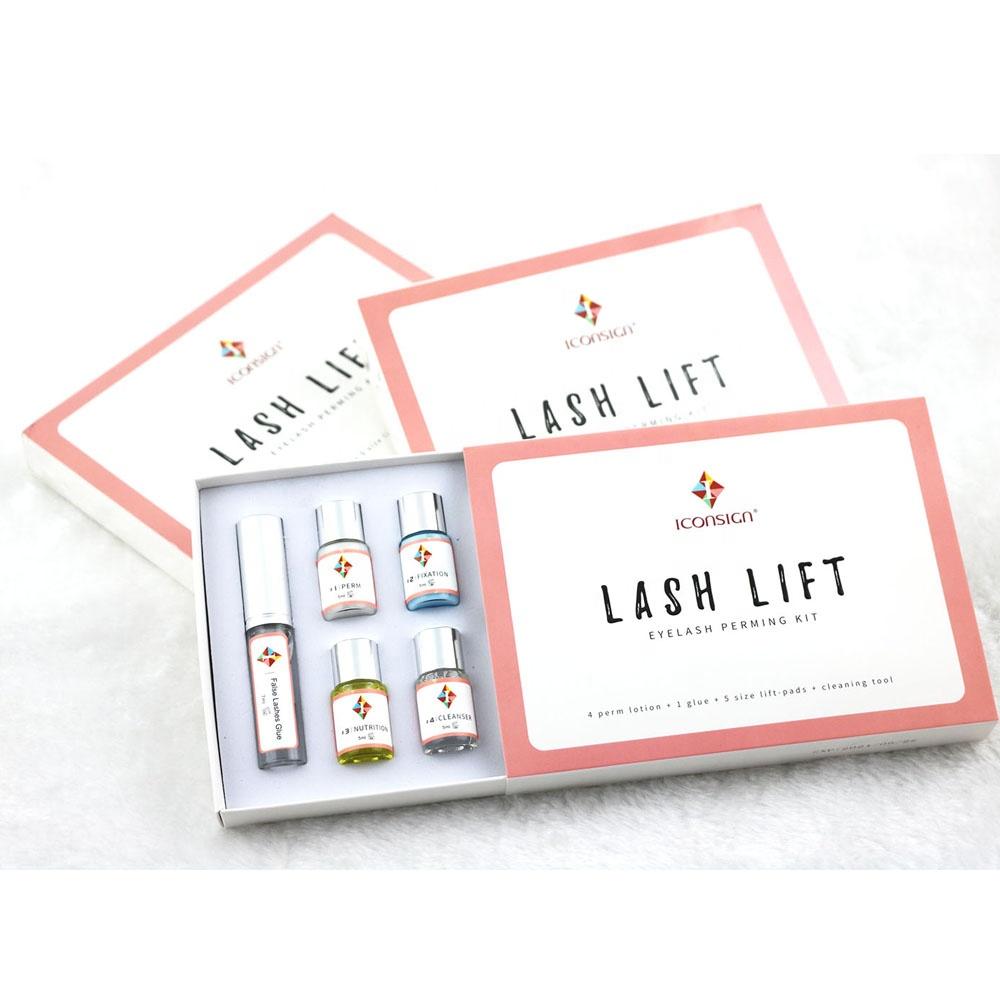 Custom Lash Lift Lash Lift Kit Custom with Lash Lift shields Iconsign Small Eyelashes Set белый