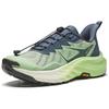 New Anta Explore The Wilderness Cushioning Slip Resistant Low Top Casual Running Shoes Men's Green Blue 912435505-5