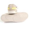 Pristine John Lobb Low Cut Sneakers COURT Beige Yellow Suede Leather Mens 6 Used