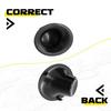 Fog Light Covers For 2015- Dodge Challenger Bumper Fog Lamp Covers 2pcs