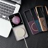 Applicable To Samsung Galaxyzfold8 Mobile Phone Case Zfold8ultra with Magnetic Attraction Zflip8/7 Rhombus Pattern 6 Sets