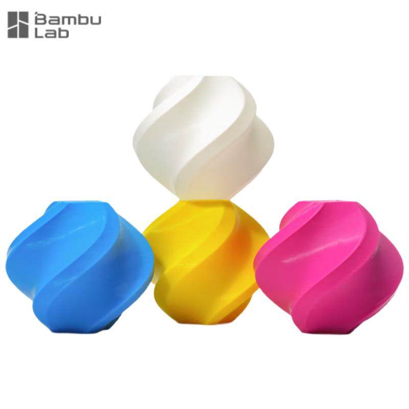 Bambu Lab CMYK Translucent Embossed 3D Printing Filament
