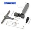 Mountain Bike Chains Extractor Cutter Device Bicycles Chain Pin Remover Bicycles Chains Remove and Install Tool Enduring