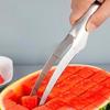 Bvizyelck Watermelon Cutter for Cubes, Watermelon Slicer Cutter Tool | Stainless Steel Manual Watermelon Slicer Cutter - Pitaya Cutting Kitchen Gadget