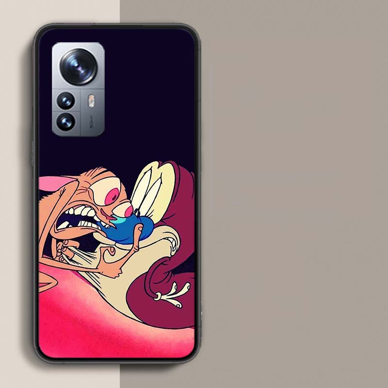 Anime Ren and S-stimpy Phone Case For Redmi Note 15 Pro 5G 14 13 12 Pro Plus 11 11T 11E 11S 10 Pro 10S 9 9S Cover Cell Clear Wit