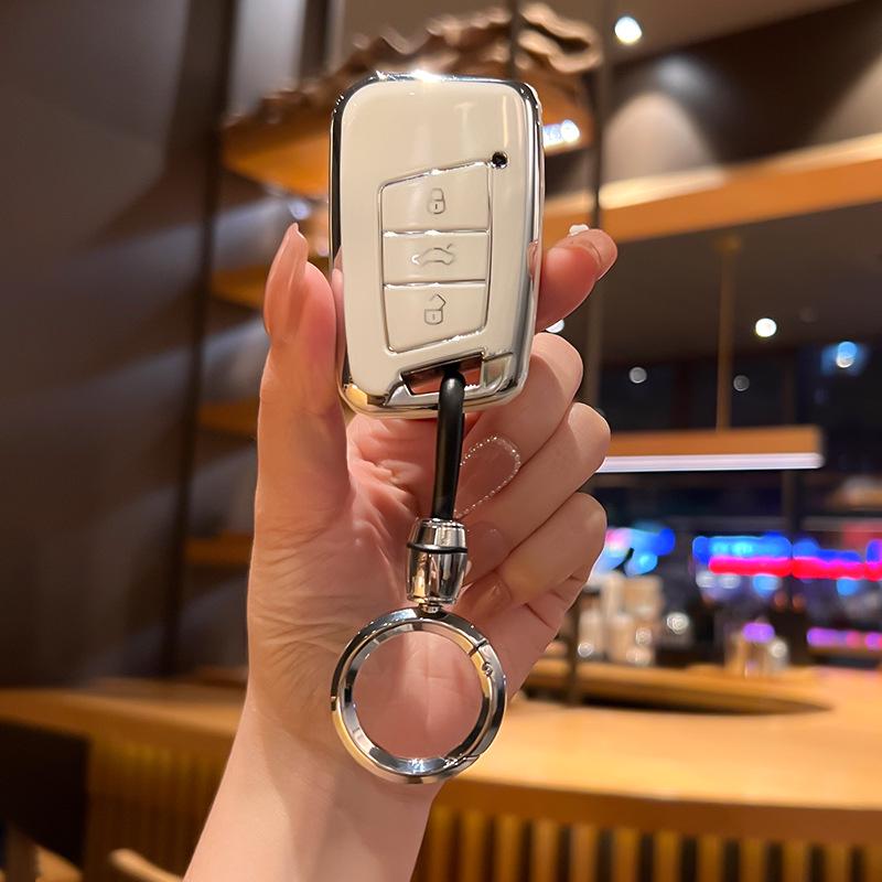 Volkswagen Key Case for 2023 Sagitar, Lavida, Bora, Polo, Tayron X, Tiguan L