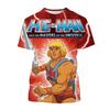 Anime Masters of the Universe 3D Printed T-shirt He-Man Fashion Men's Women Kids Casual Street Short-sleeved Top