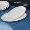A5 Melamine Lotus Leaf Dinner Plate