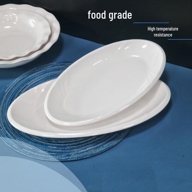 A5 Melamine Lotus Leaf Dinner Plate