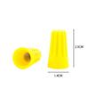 50/200x Spiral-type Wire Strapping Cap Insulated Crimp Rotating Fast Wire Connector Twist Terminal Insert Splice P1 P2 P3 P4 P6