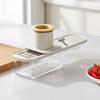 Garlic Grinder Stainless Steel Blade Veggie Shredder Non-slip Crusher Onion Food Fruit Carrot Slicer Multi-function Kitchen Tool