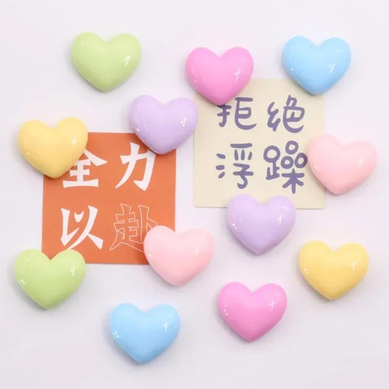 8pcs Love Heart Fridge Magnet Message Board Magnetic Refrigerator Sticker Room Home Decor Kitchen Decoration Accessories