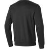 Skechers Basic Sports Series Round Neck Pullover Fleece Long Sleeve Sweatshirt Men sweatshirt Carbon-Black P424M180-0018