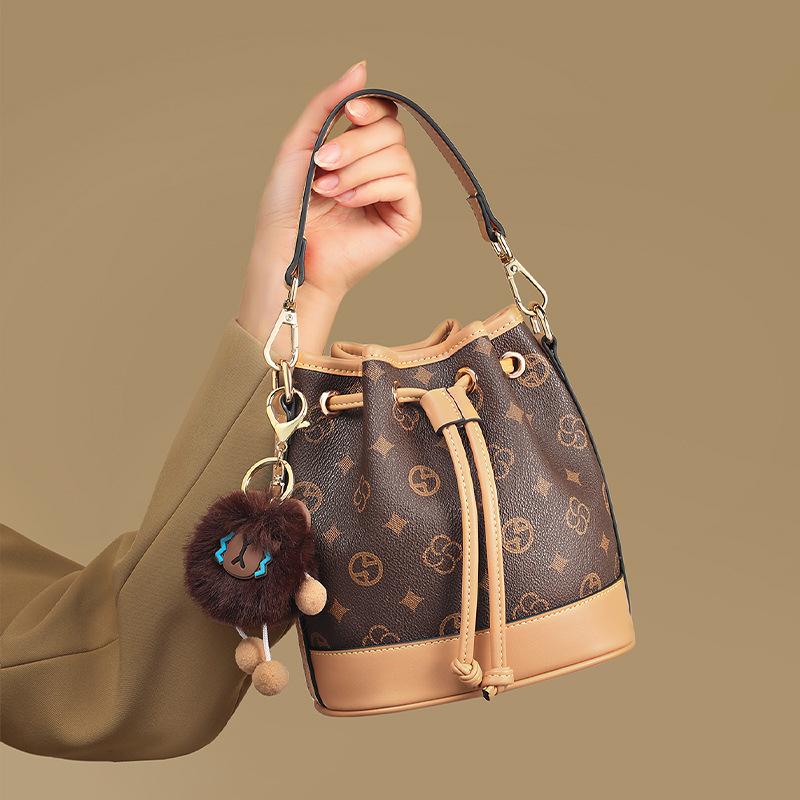Bucket Bag, New Women's Bag, Summer Fashion Shoulder Bag, High-end Handbag, Large Capacity Crossbody Bag