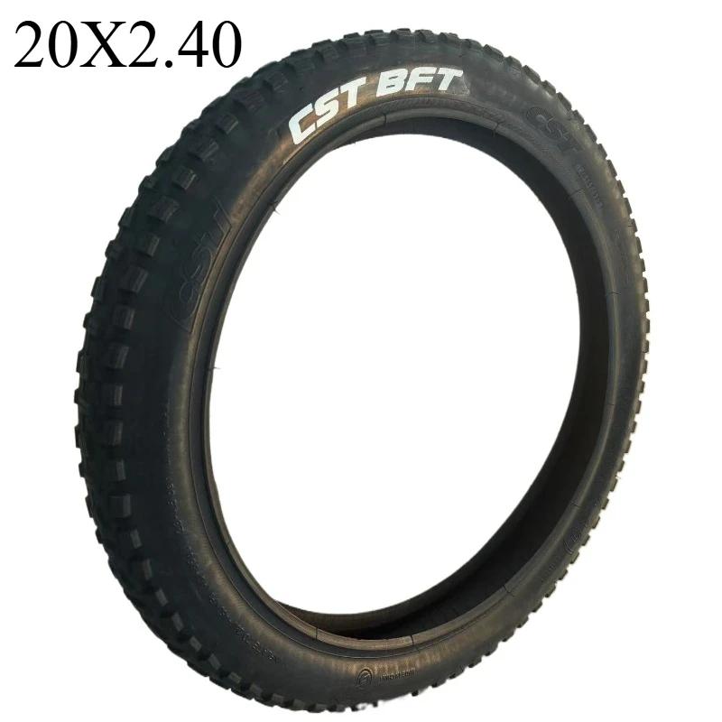 20X2.4  61-406 tire CST BFT 20X2.40Suitable for children s bicycles and mountain off-road vehicles  Bicycle Anti-Slip Fat Tire 20x2.40